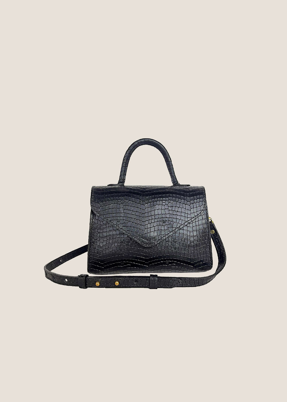 selva secreta♡Bucket tote bag selva secreta】Bucket tote bag with 3 pouches(black)