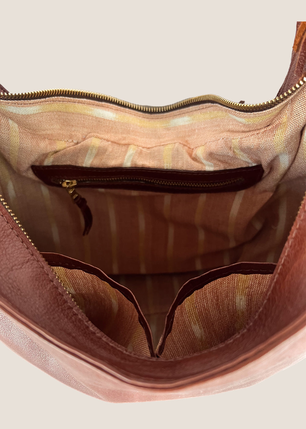 Cognac Prada Odette Leather Mini-bag | PRADA